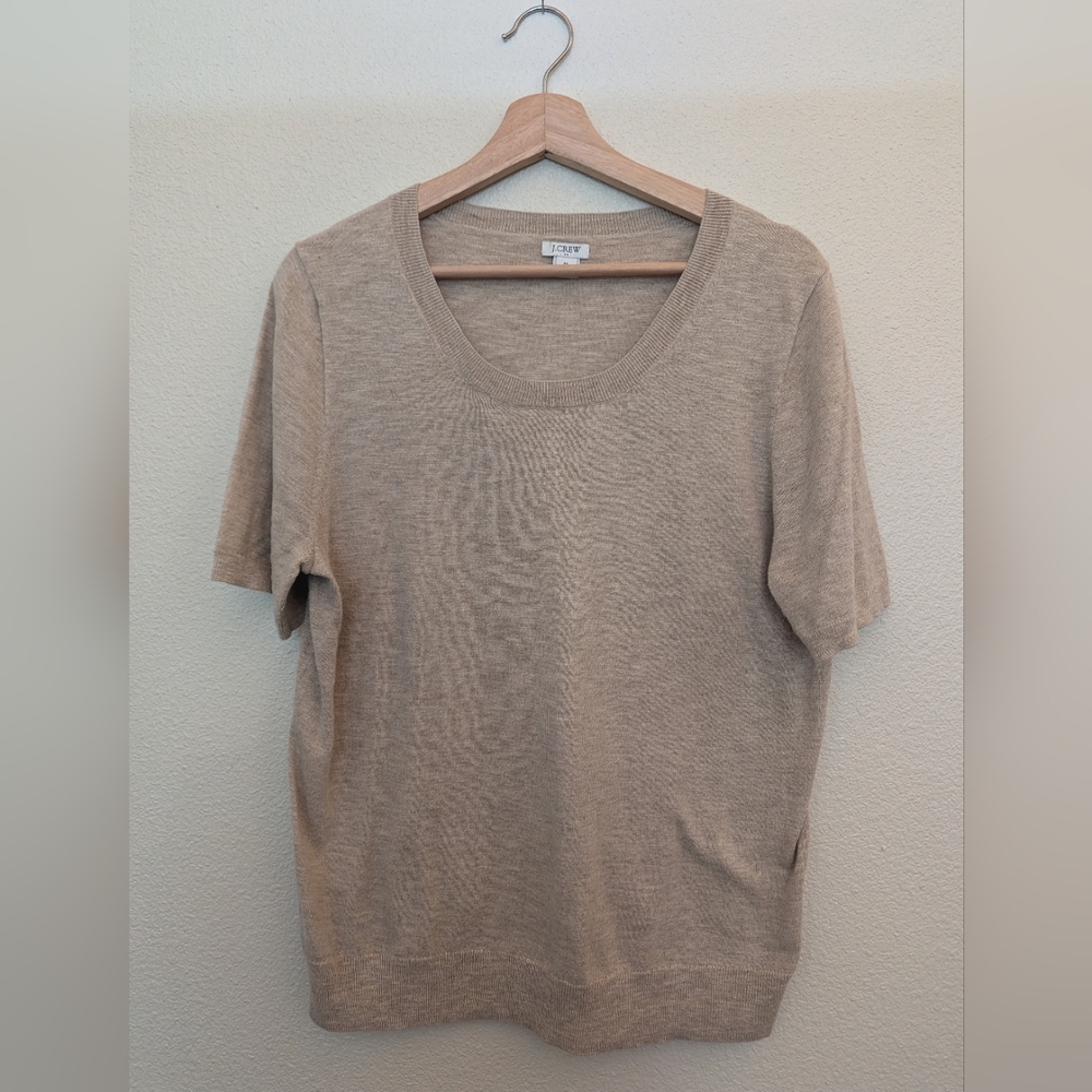 J. Crew Short Sleeve Cotton Crewneck Shirt